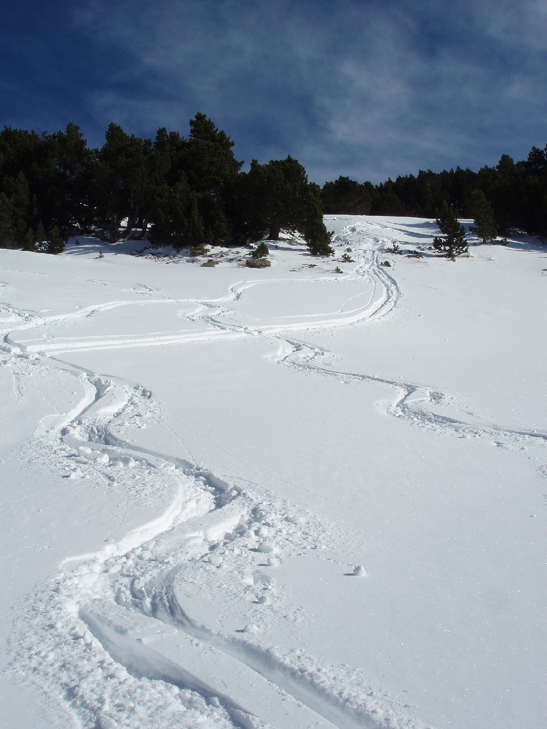 descente sur les Camporells