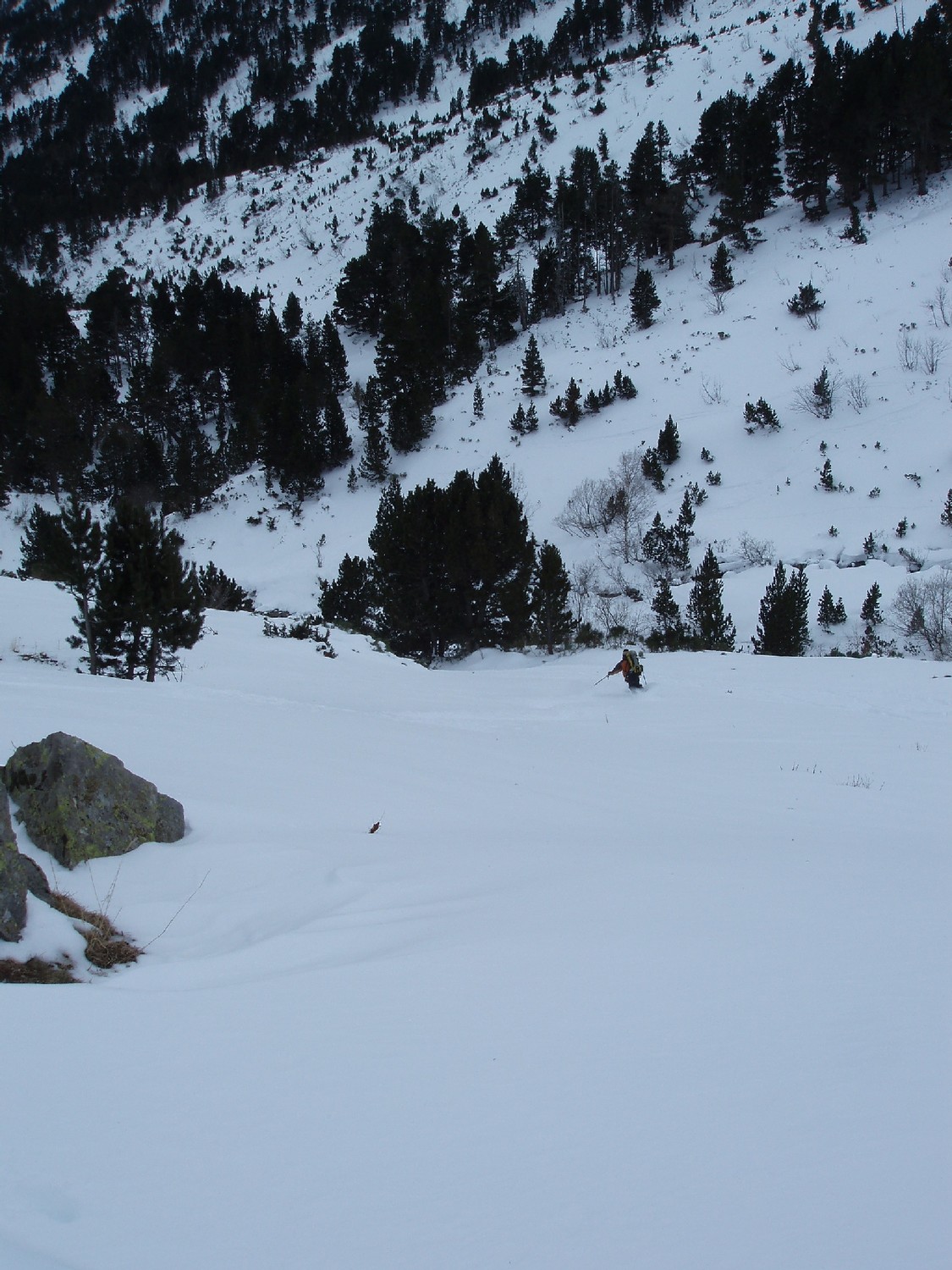 fin de la descente du Galbe