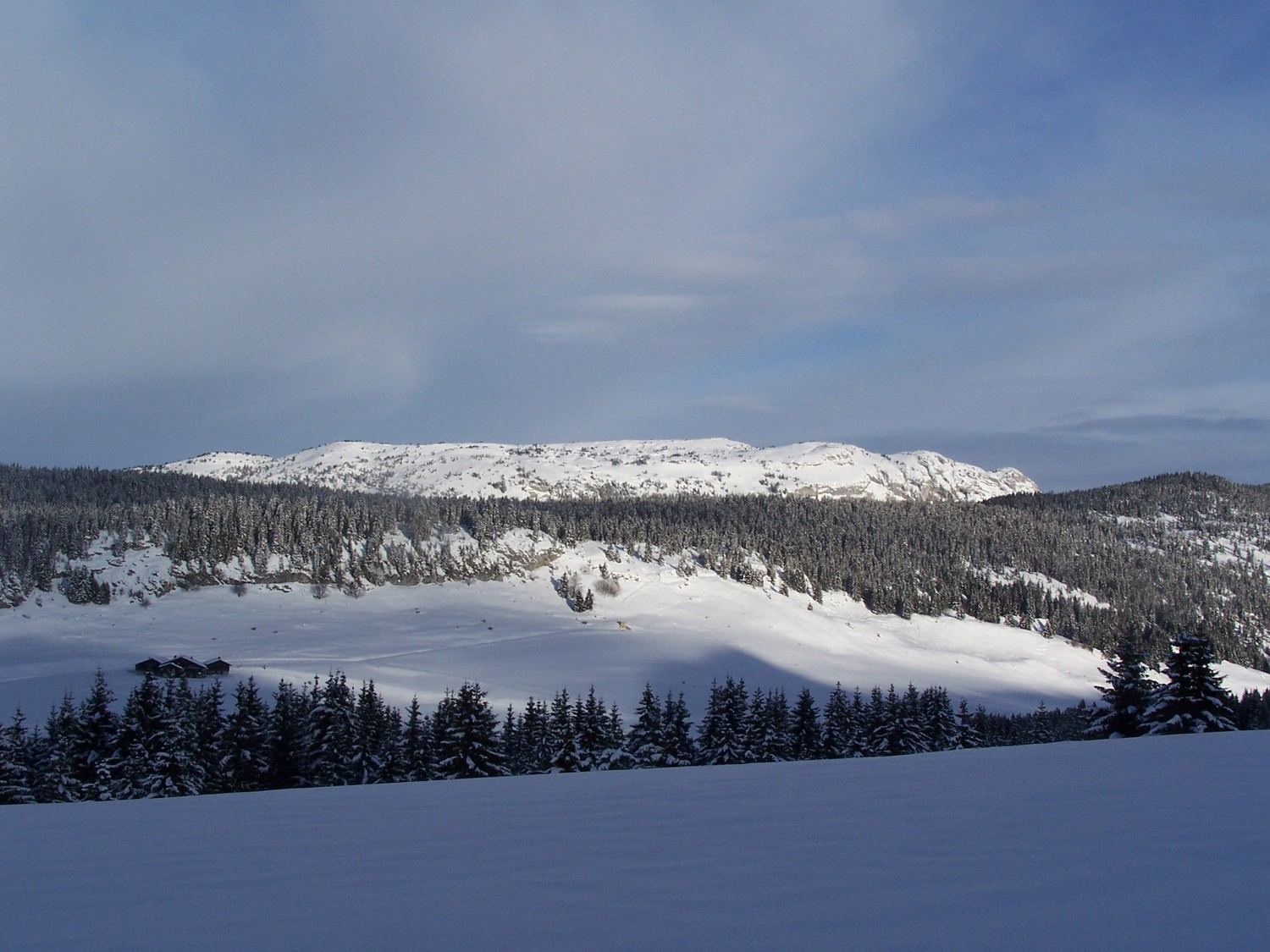 Sous-Dine depuis les Mouilles.