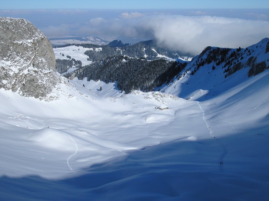Montée par la voie normale