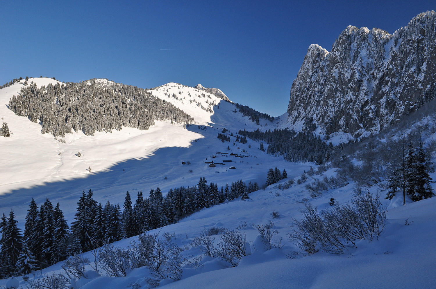 Vallon d'Ubine et Pointe de Lachau