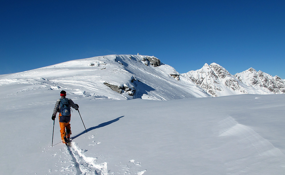 Monte Bardan; l'ometto di vetta è finalmente in vista...