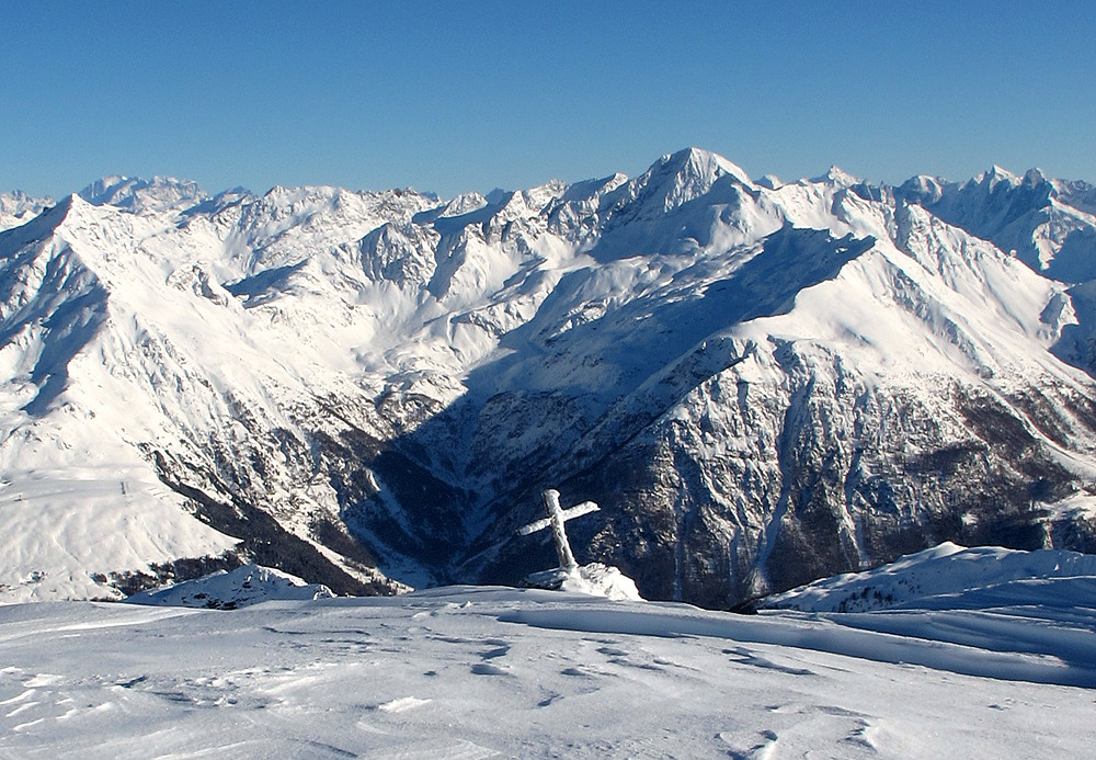 Monte Bardan; vista verso lo Stella...