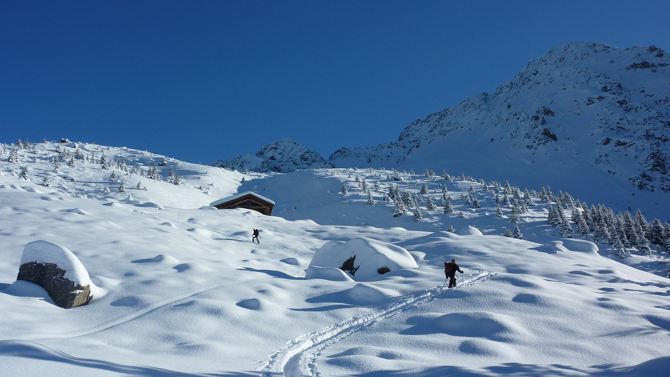 Entrée dans la Petite Valloire