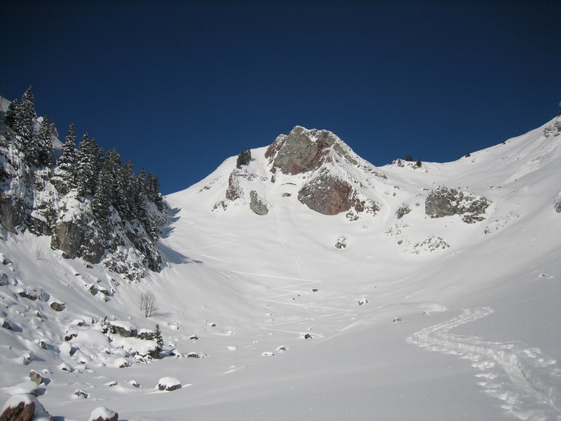 Montée au Col de Vésinaz