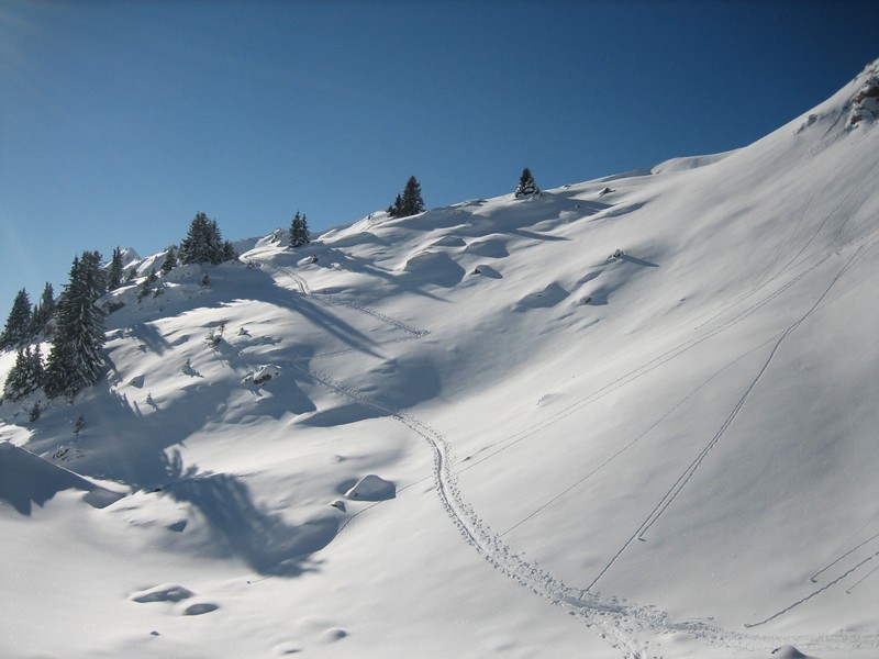 Au Col de Vésinaz, dernier effort pour atteindre la Pointe de Chavasse