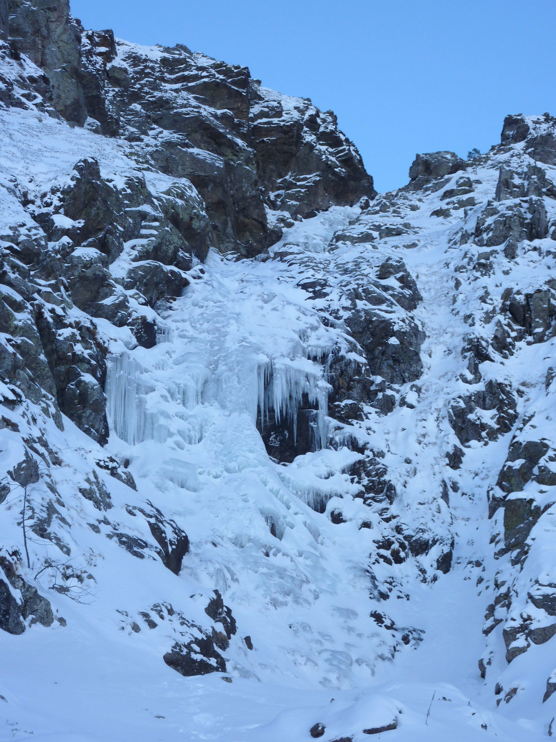 Cascade du Pin - Premier ressaut