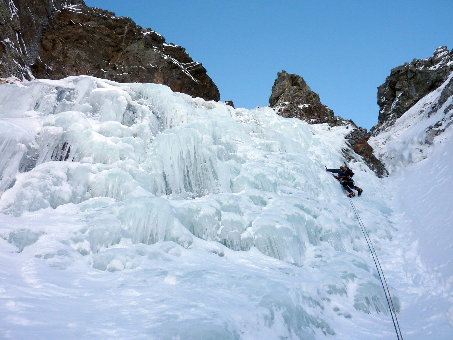Cascade du Pin - Second ressaut
