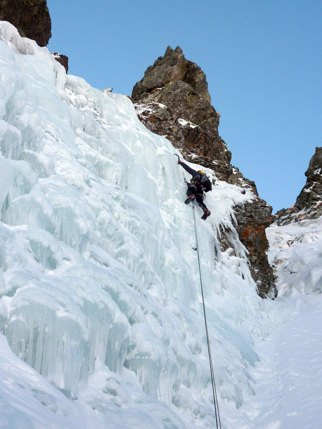 Cascade du Pin - Second ressaut