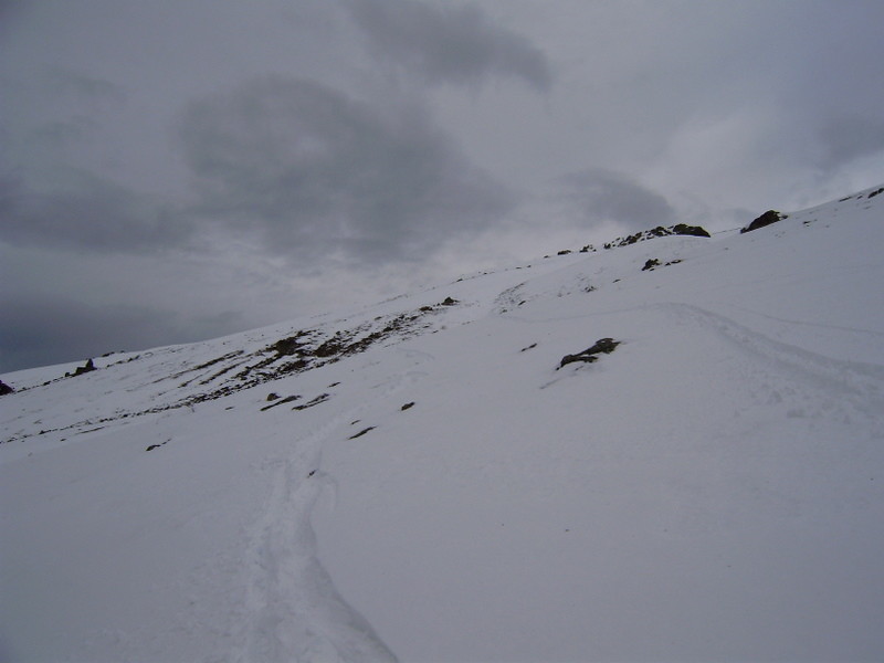 traces de skis ...