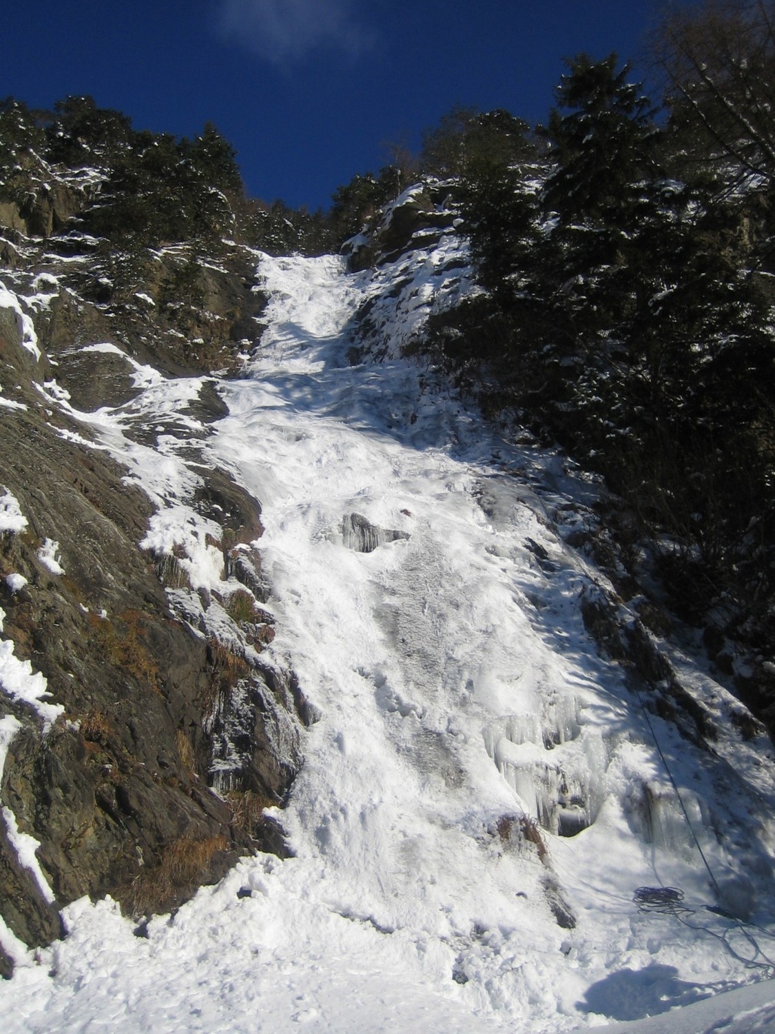 cascade du village de Trient