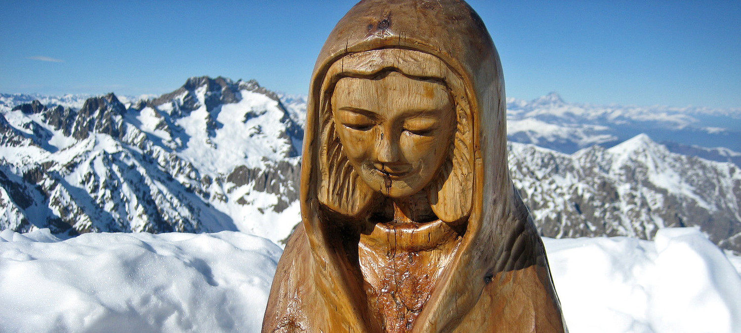 La vierge madone du Gelas