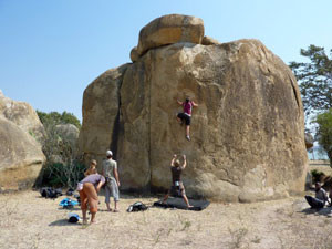blocs a Singida ngongoland, Tanzanie
