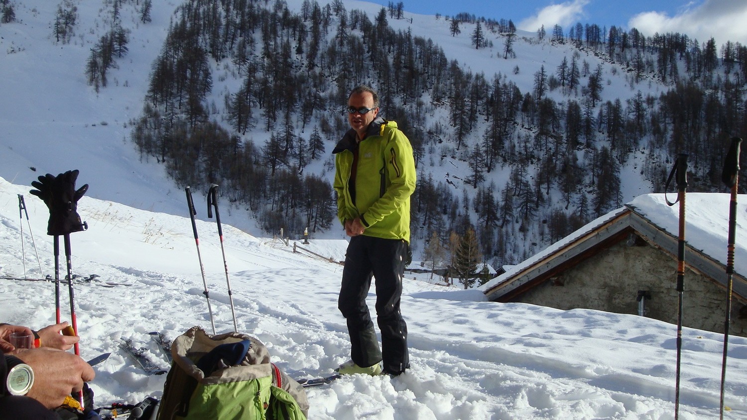 Etienne et sa nouvelle tenue !