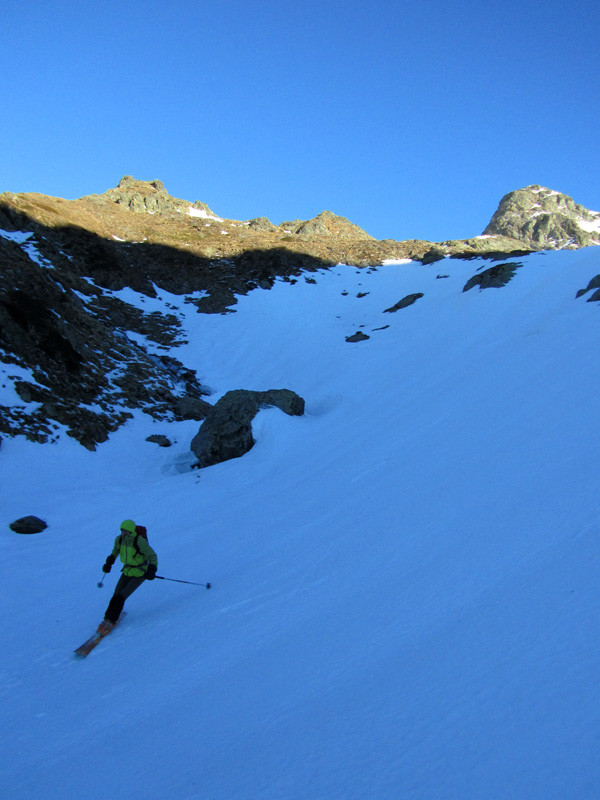 Sous le col de la Pra