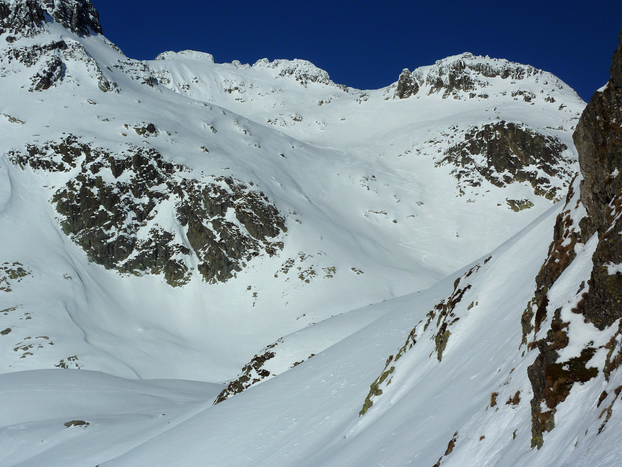 Dent du Pra : Versant SE