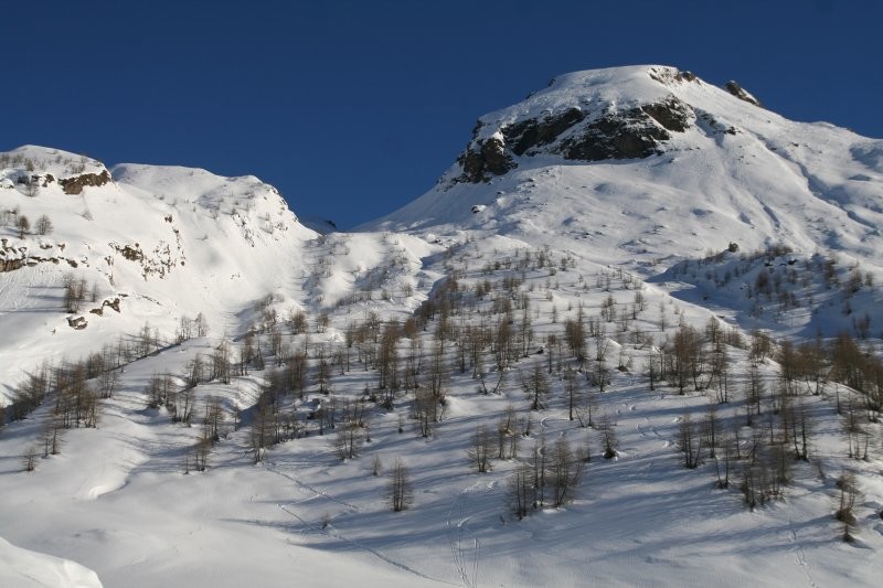 Il vallone di salita