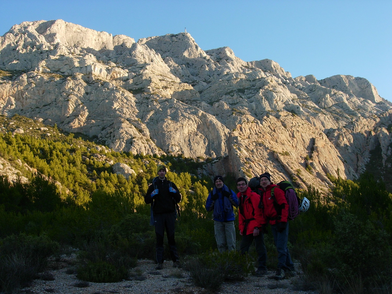 Vue d'ensemble de la Sainte Victoire