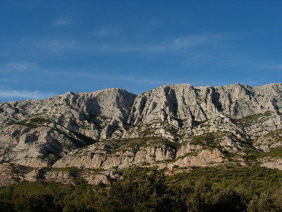 Le couloir de Subéroque est bien visible au centre Le couloir de Subéroque est bien visible au centre
