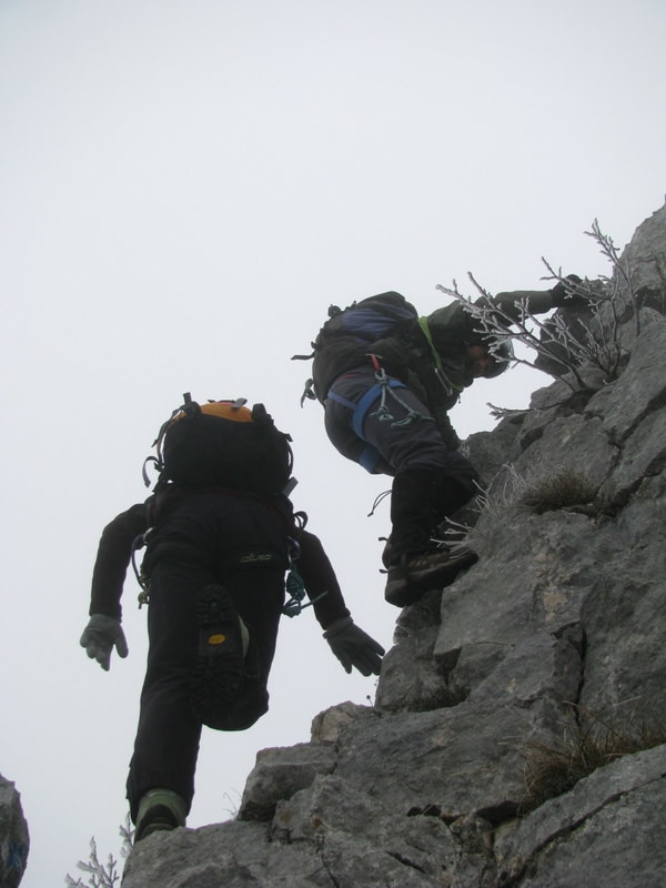 un peu d'escalade