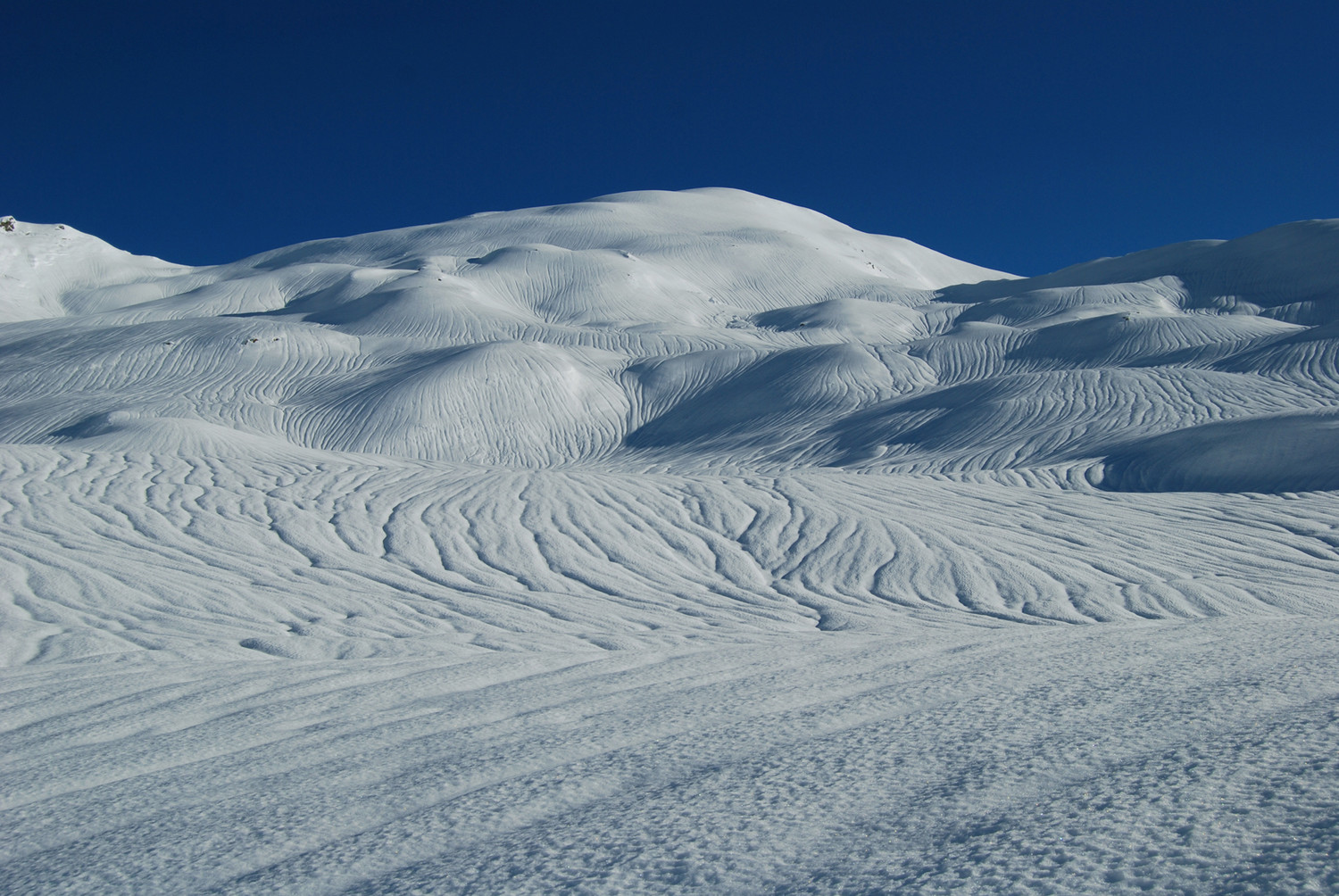 ll versante W del Monte Largone da 2200 m circa.