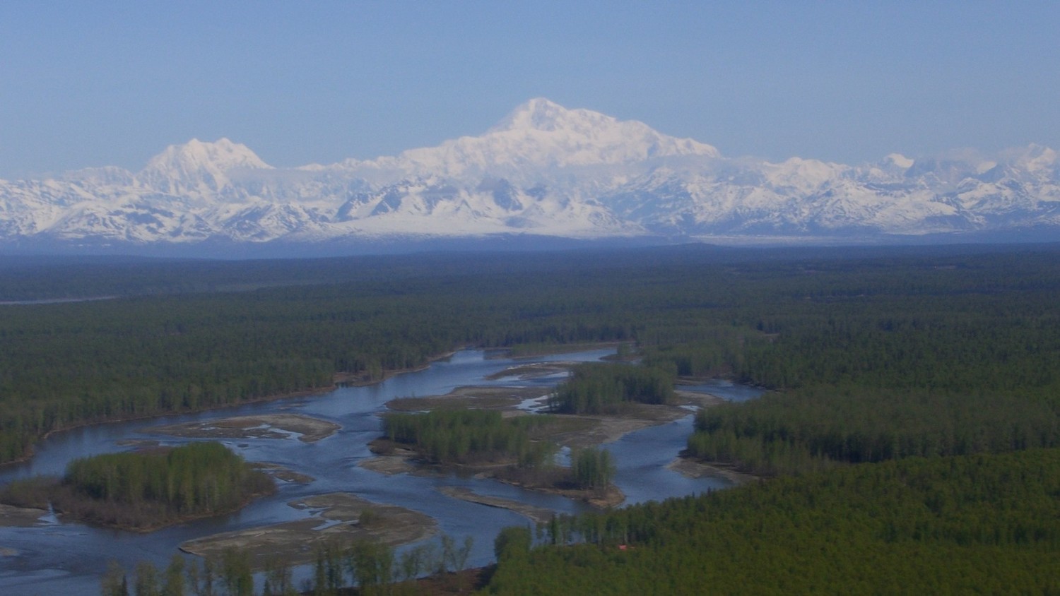 Denali vu de Talkeetna