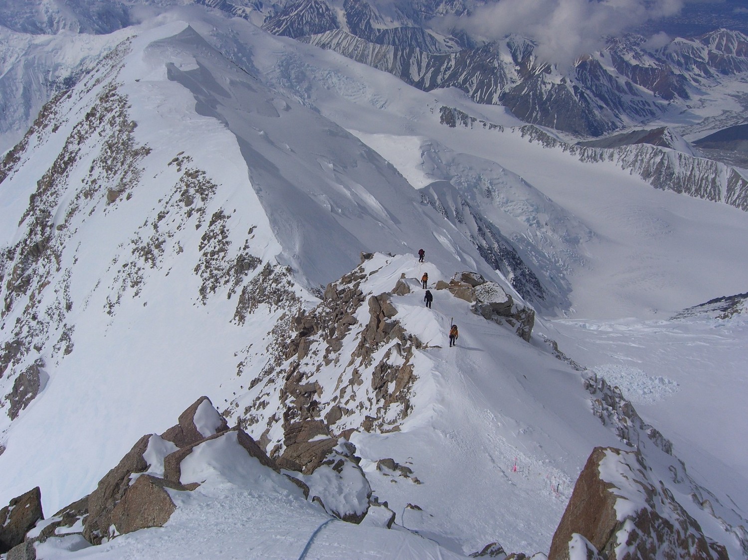 Denali-l'arete entre C4 et C5