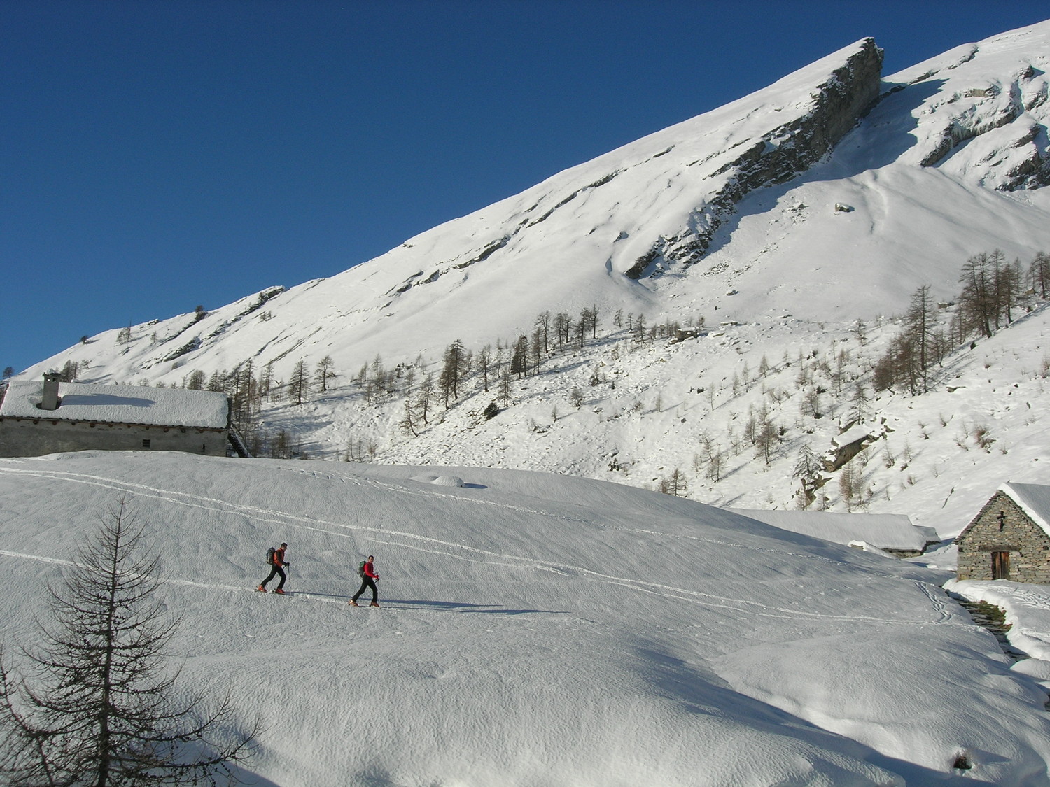 nei pressi dell'alpe I Motti