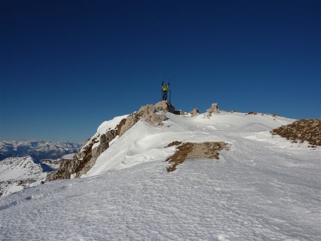 In vetta a Cima Palon