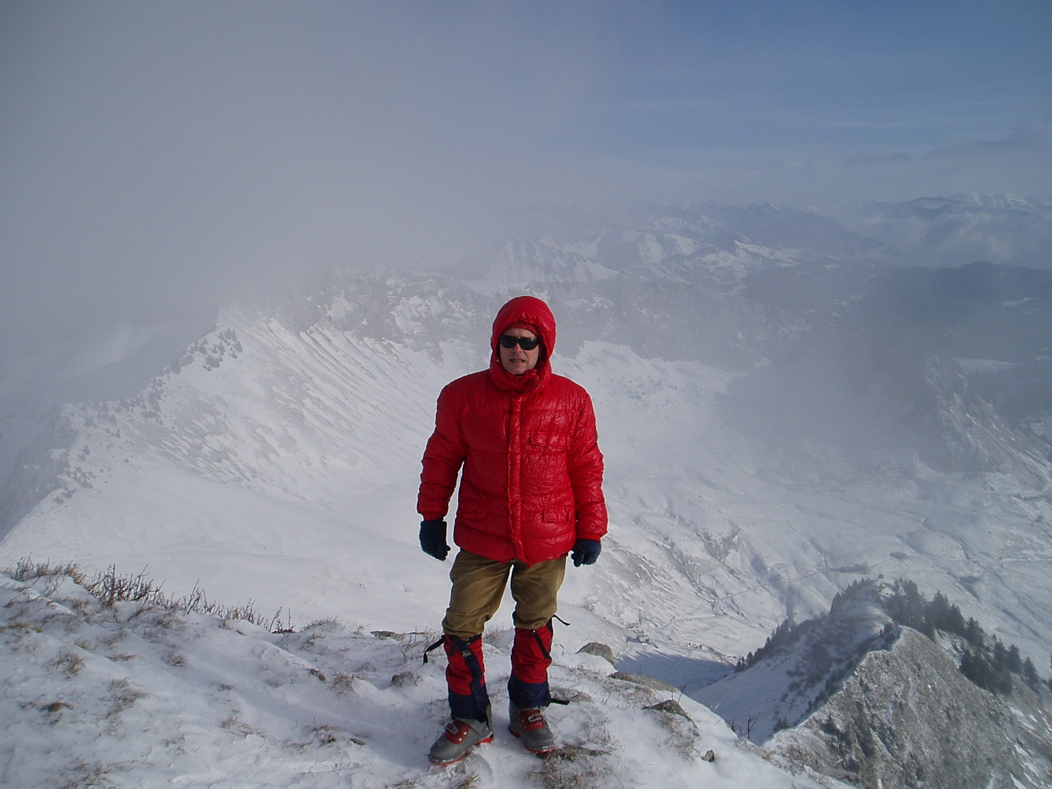 Haute Pointe dans le froid