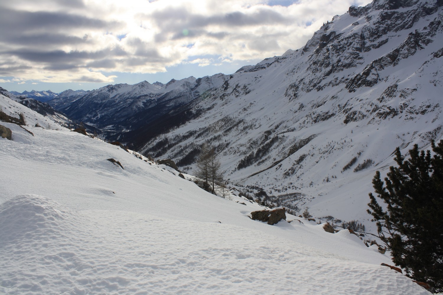 La Vallée de la Guisanne, en montant