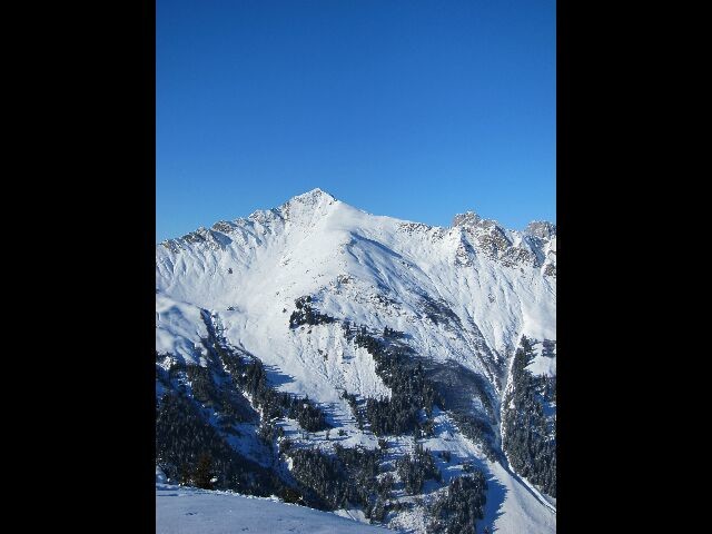 du Walighürli, vue sur le Wittenberghorn, versant Sud