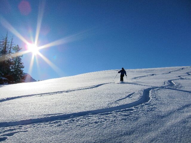 Quelle poudreuse ppour un début décembre!!