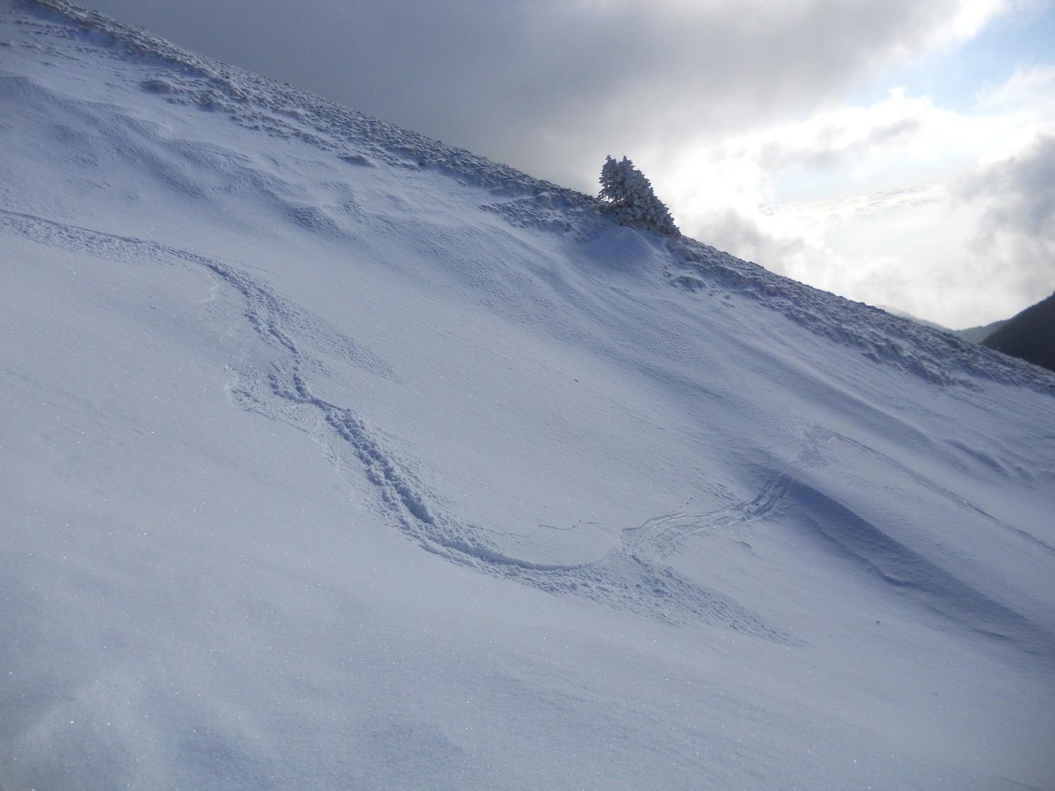 couloir apres ride