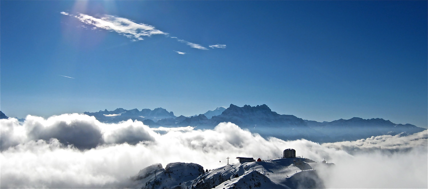 Dents du Midi depuis la Tour d'Aï