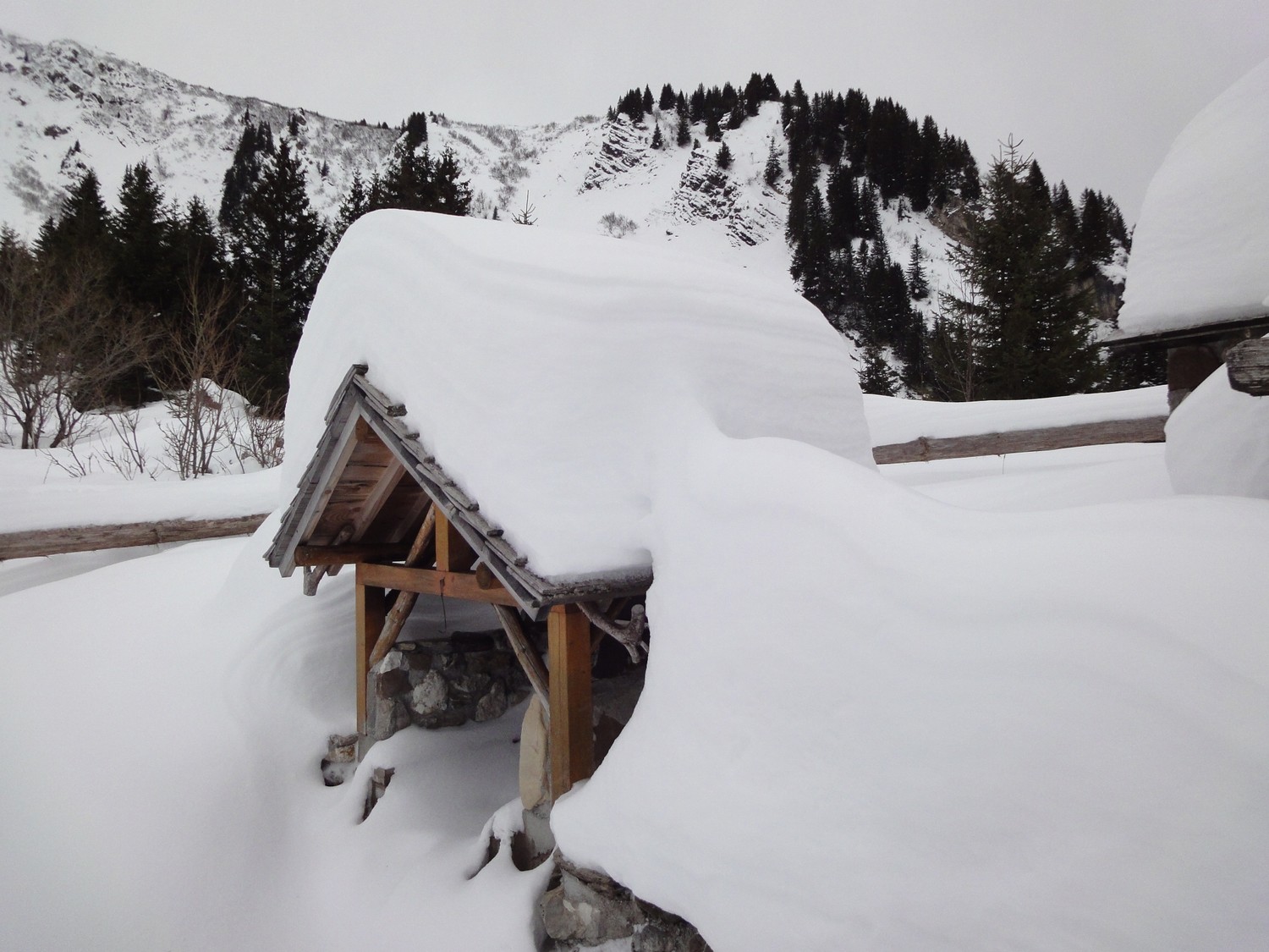 Epaisseur impressionnante pour un 5 décembre