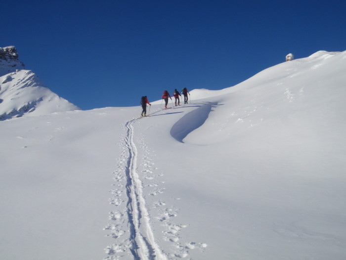 a pochi passi dalla cima