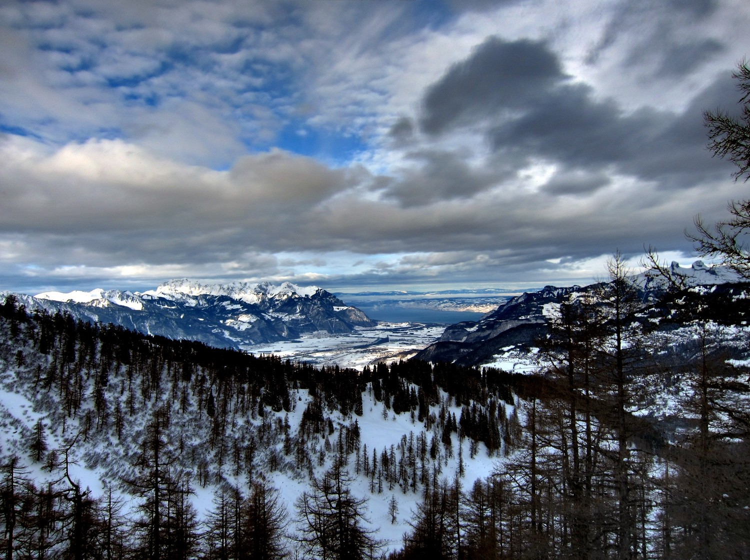Chablais et lac