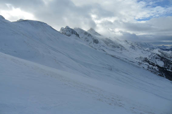 la pte Percée sous la tourmente