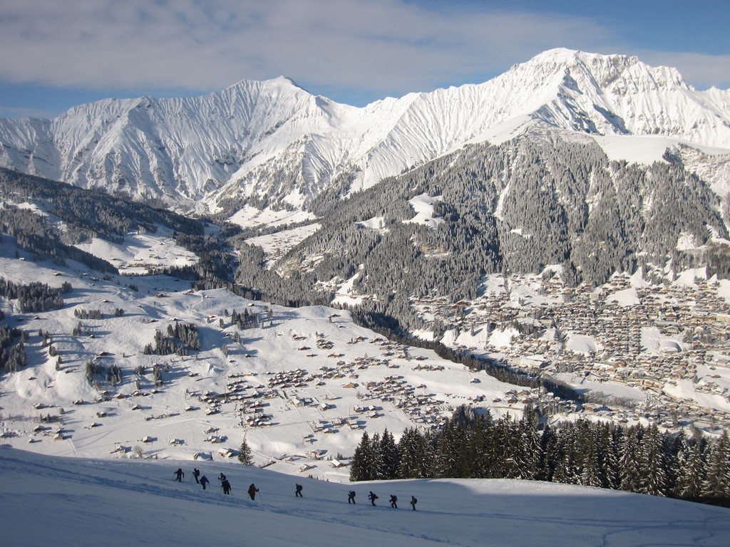 Vue sur Adelboden