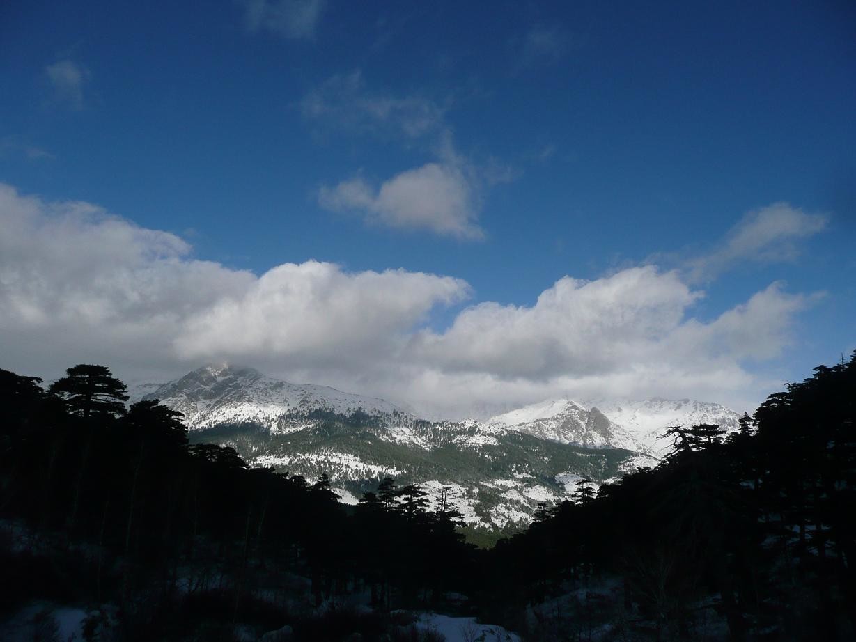 Le départ, vue sur le Niolu