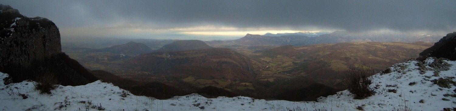 Vu sur Saoû depuis le Gros Moure