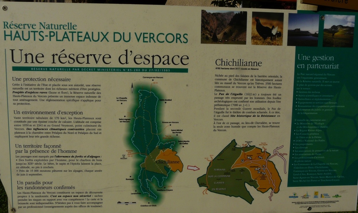 Au départ de Chichilianne