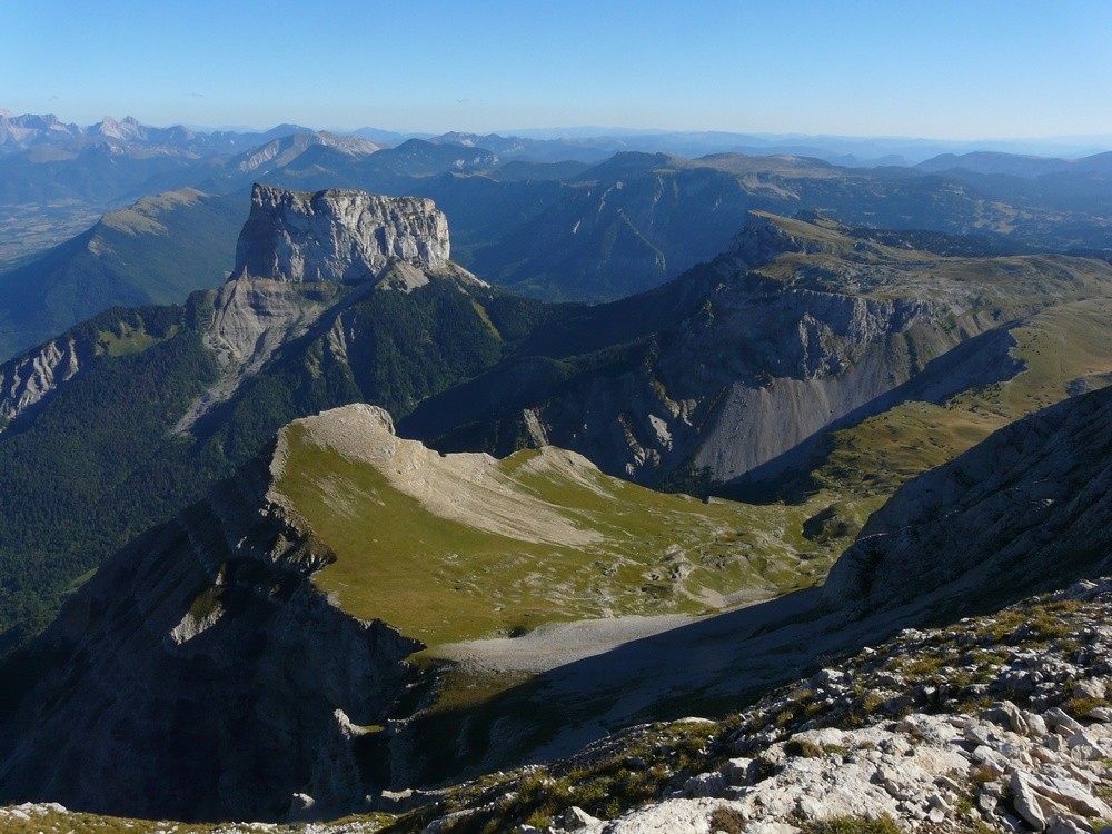 L'Aiguillette et le Mont Aiguille