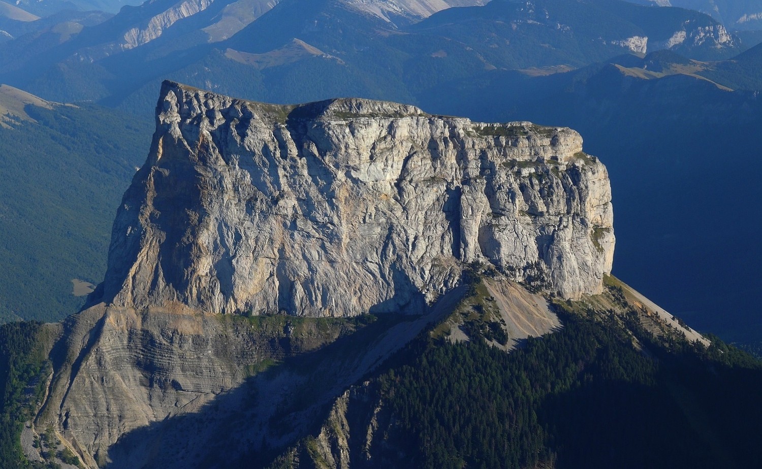 Mont Aiguille - Versant NW