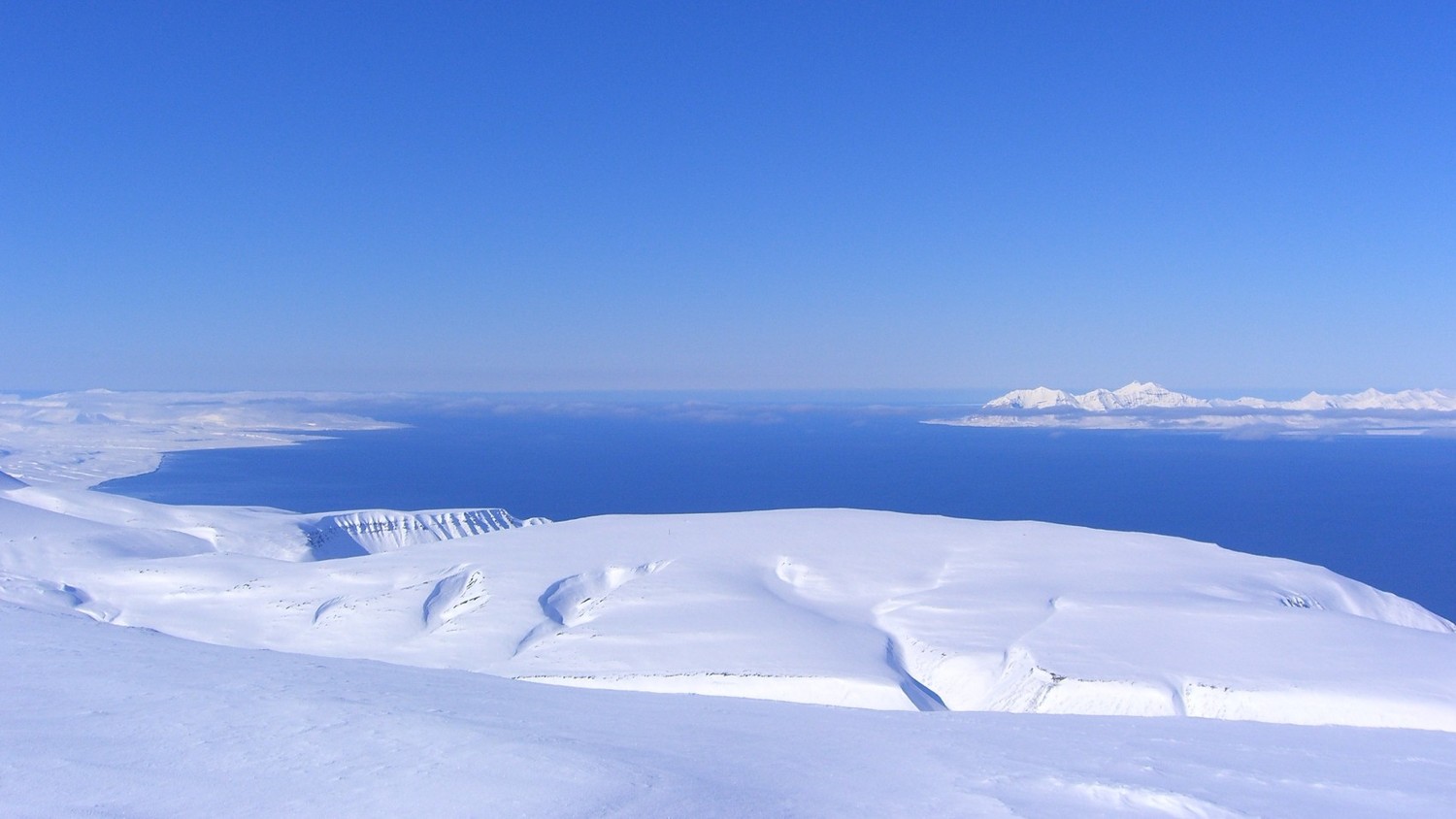 spitzberg-non loin de longyearbyen