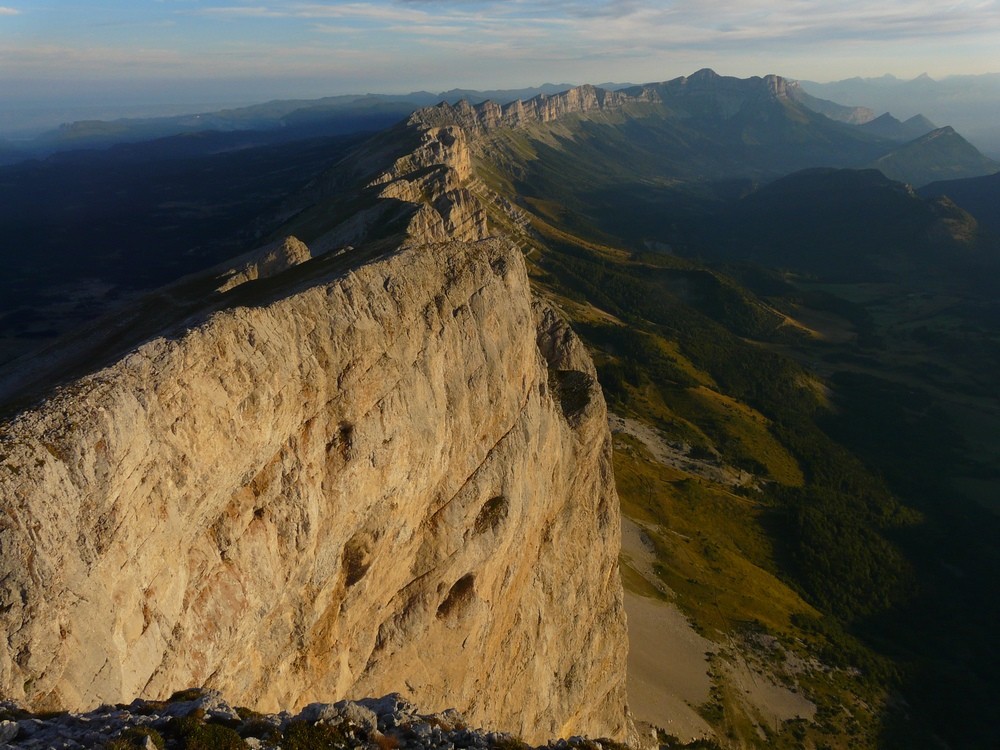 Crêtes de la barrière E du Vercors