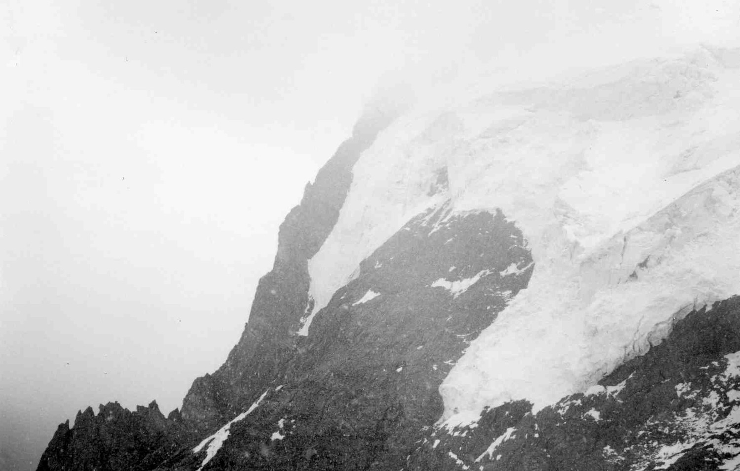 le haut vu de la descente
