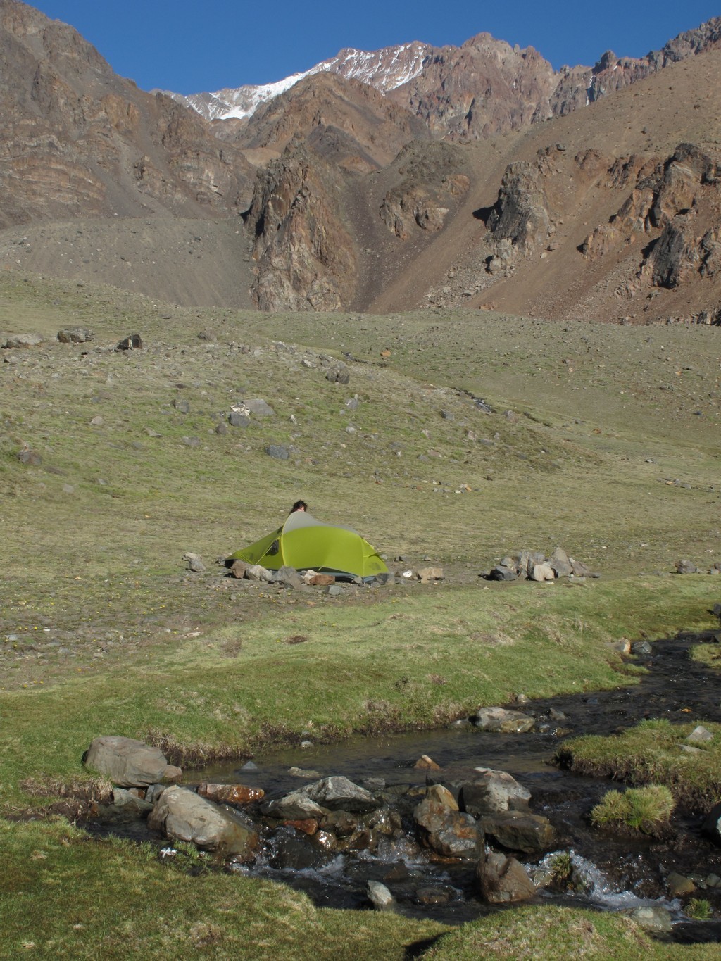 campement à Las Veguitas