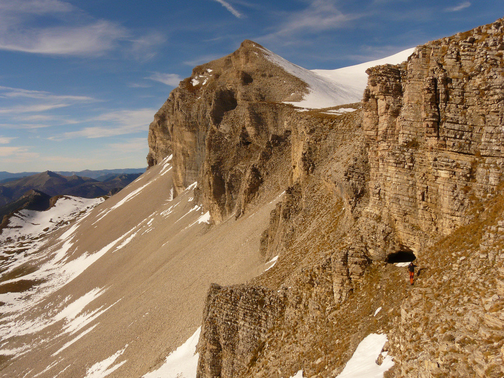 Dans la montée au Col de Charnier